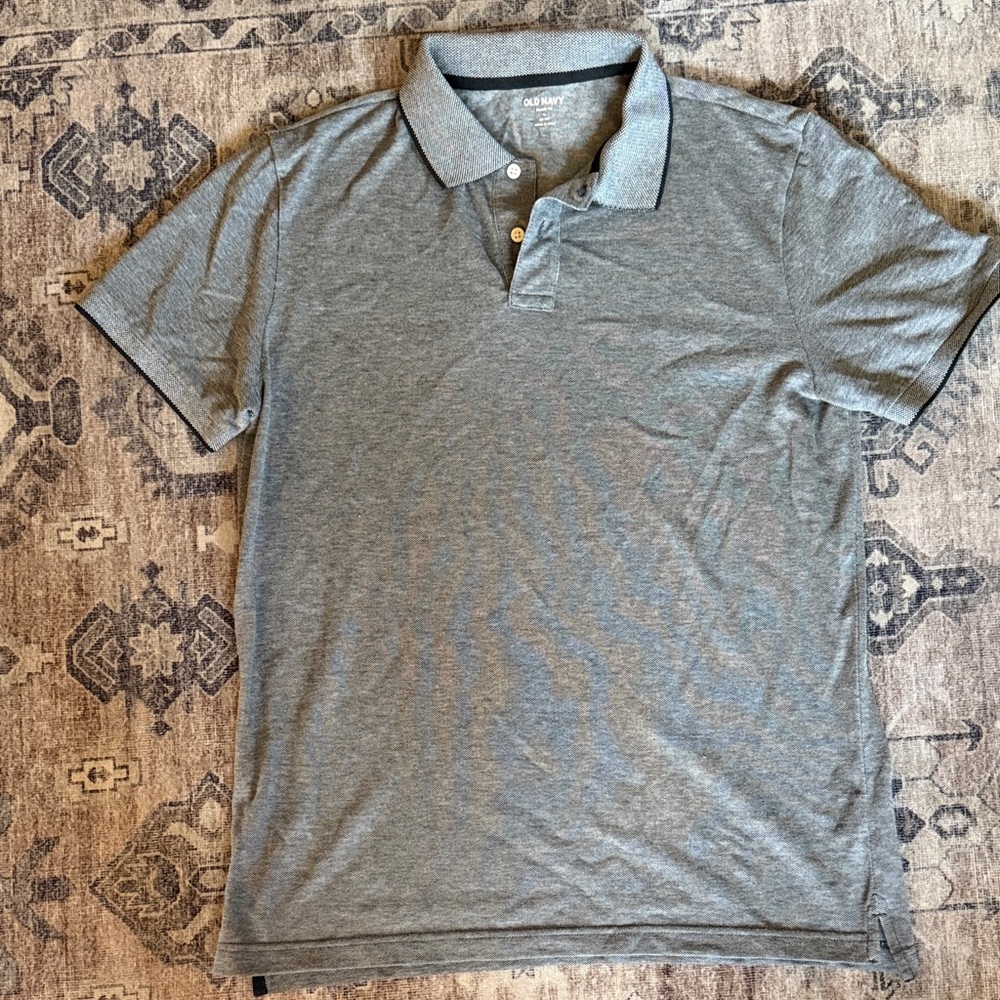 Old Navy Classic Gray Polo Shirt